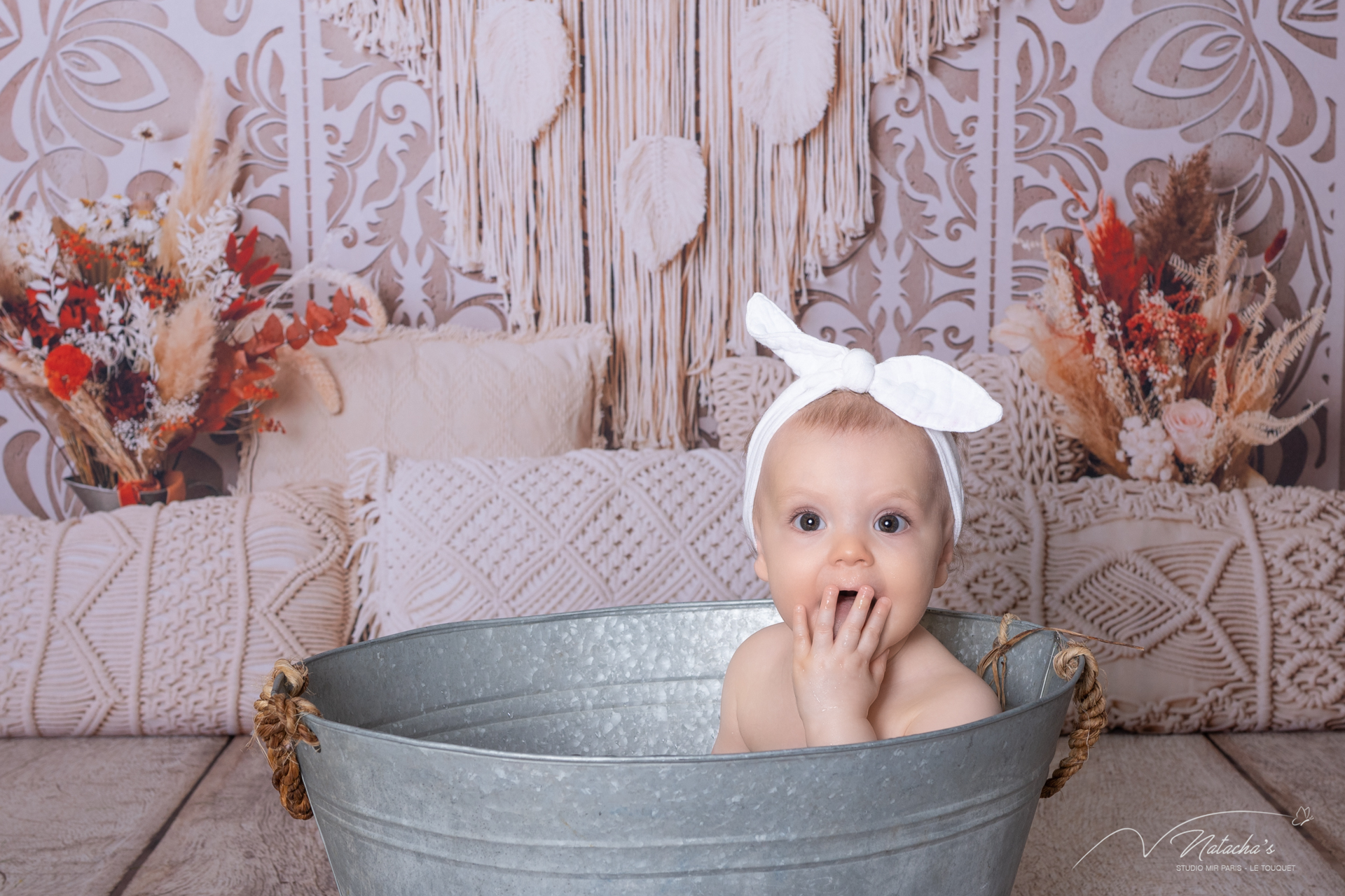 Photographe bébé au Touquet dans le Pas-de-Calais