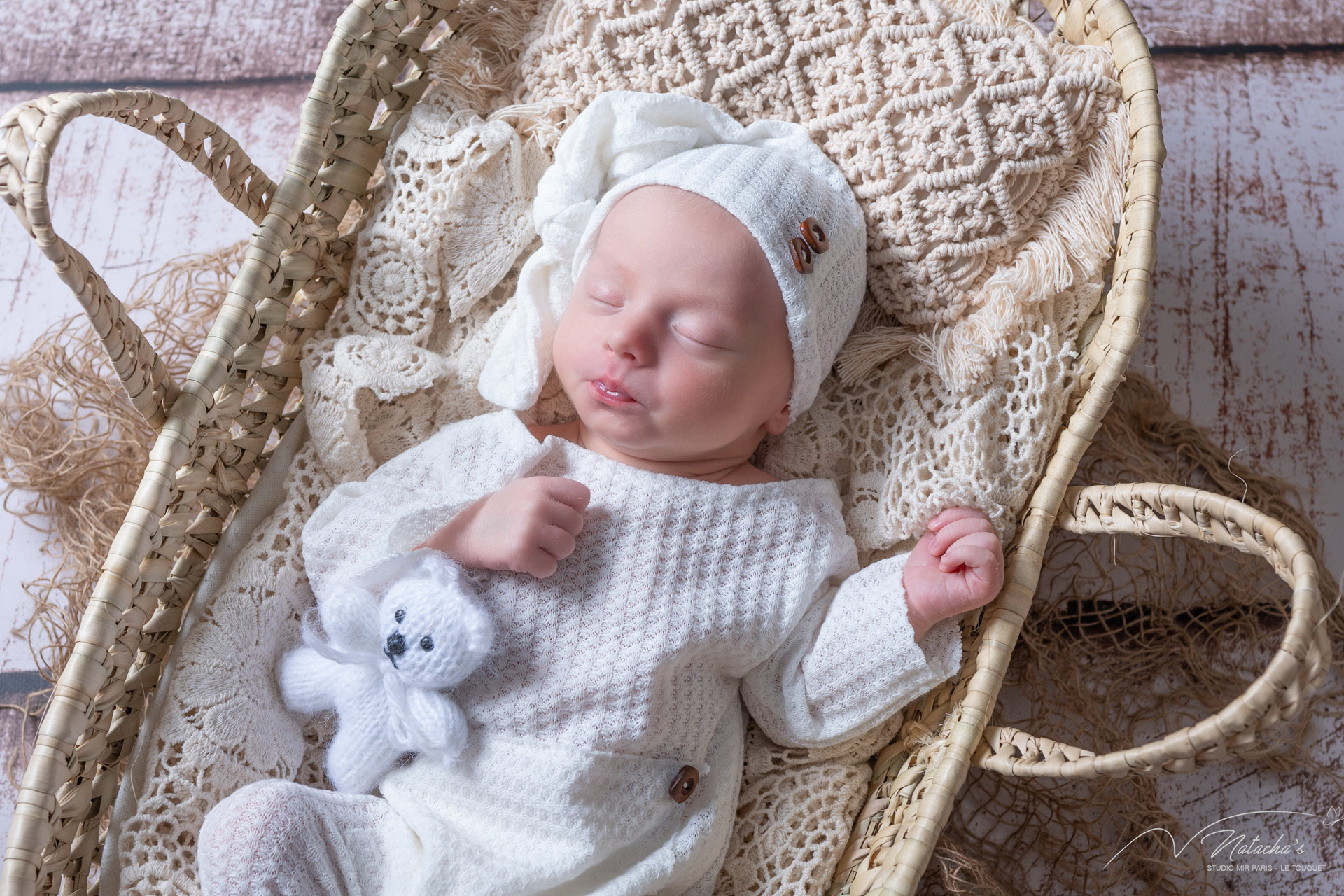 Photographe naissance Le Touquet Paris Plage