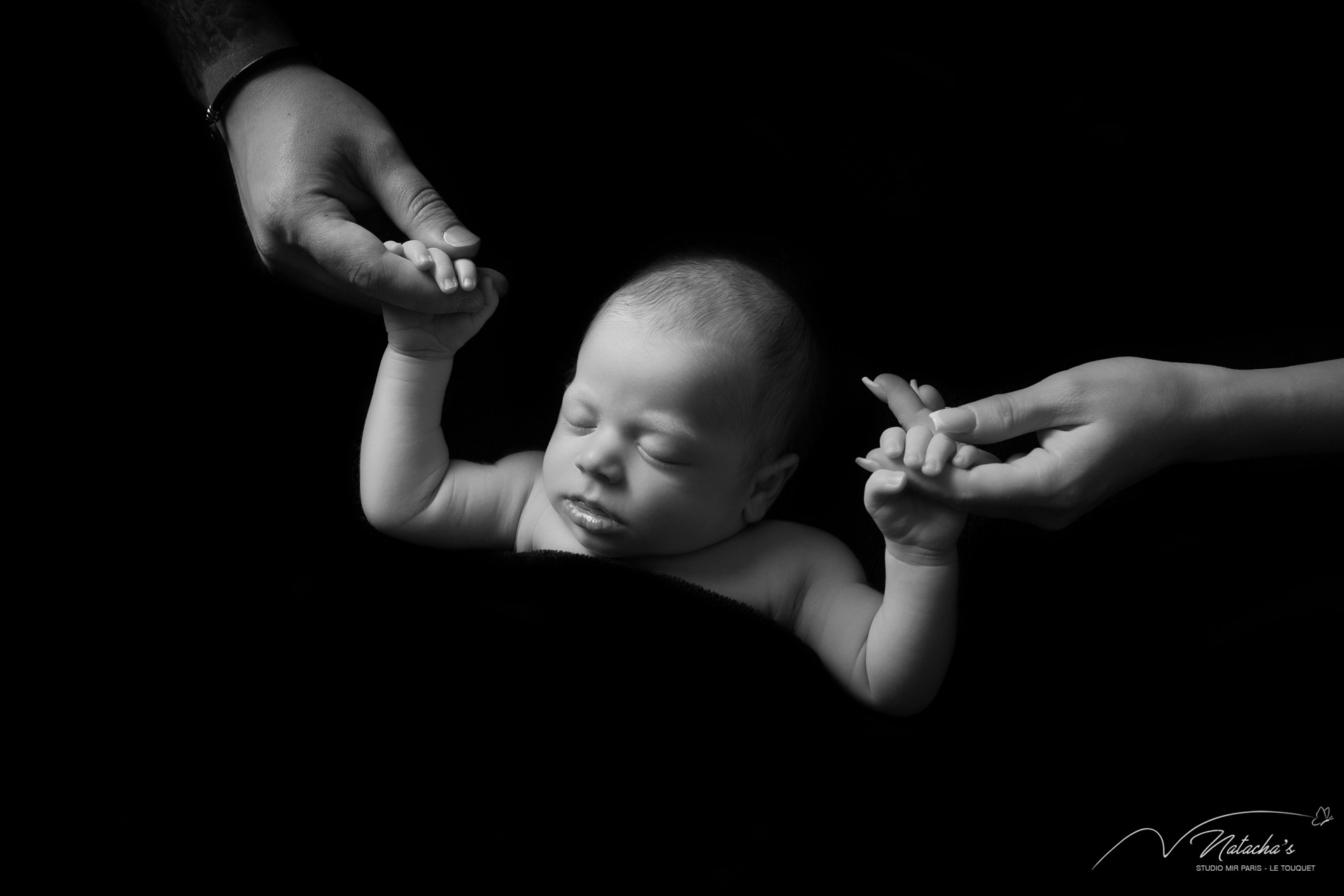 Séance photos naissance en studio photos dans les Hauts de France