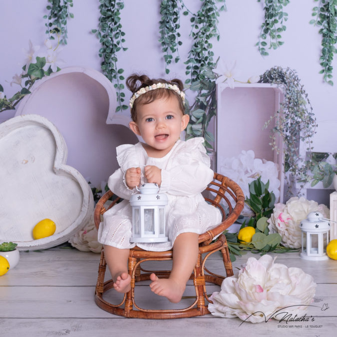 Séance photos bébé en studio photos au Touquet