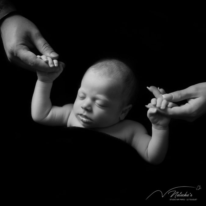 Séance photos naissance en studio photos dans les Hauts de France
