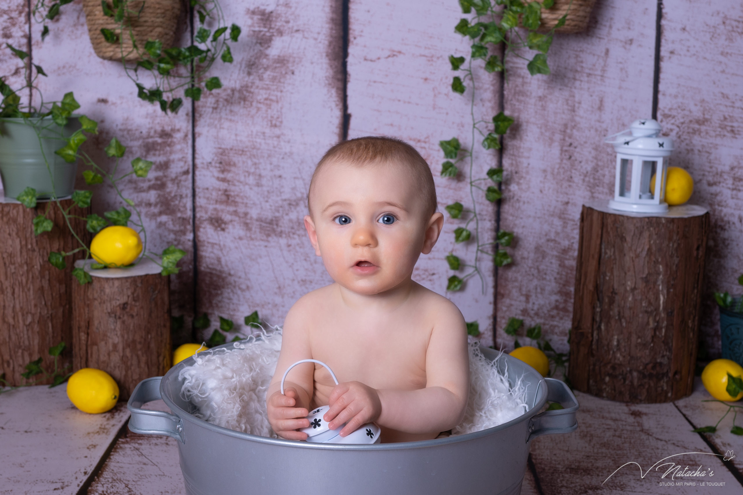 Shooting bébé en studio au Touquet Paris Plage