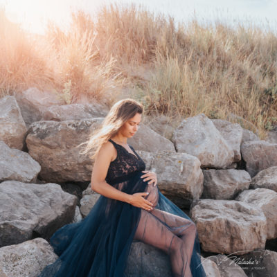 Photographe grossesse sur la plage du Touquet