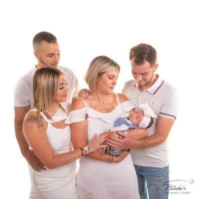 Séance photo naissance en famille au Touquet (62)