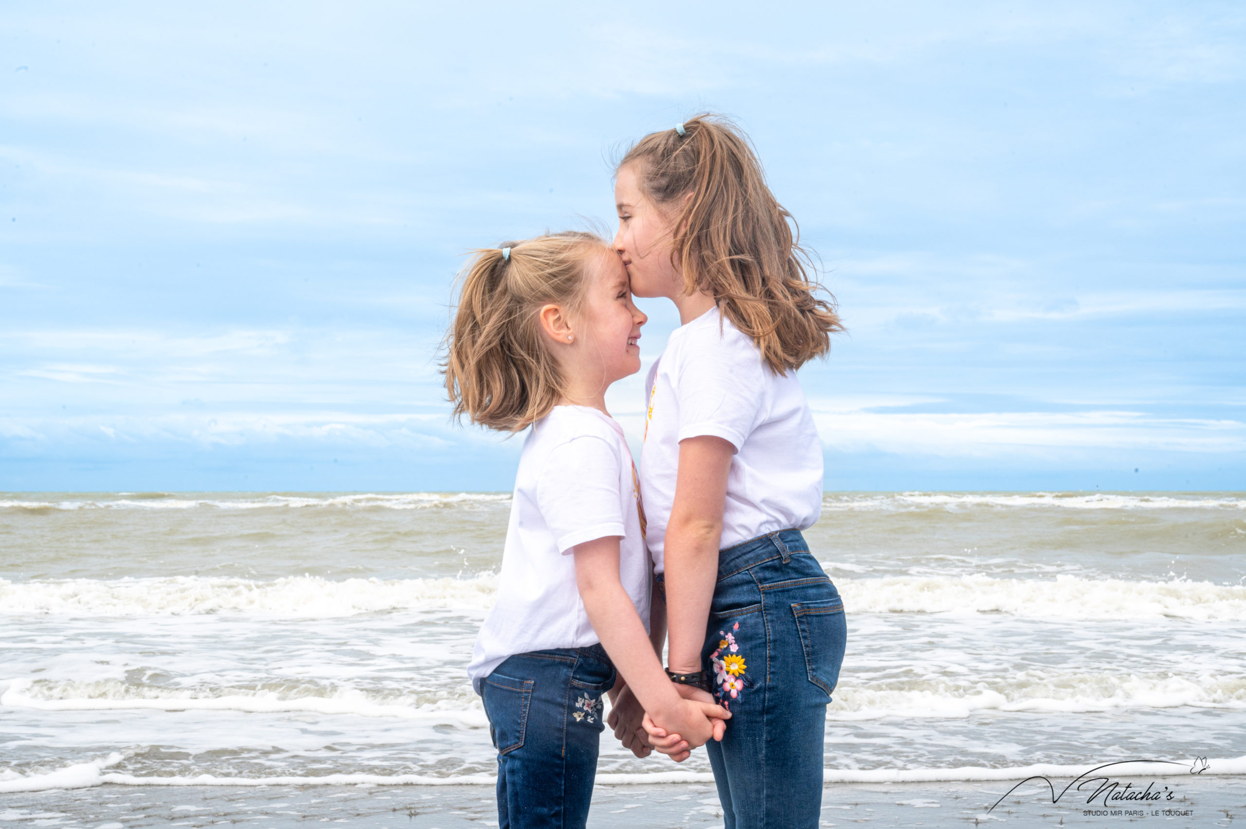 Photographe enfants sur la plage du Touquet