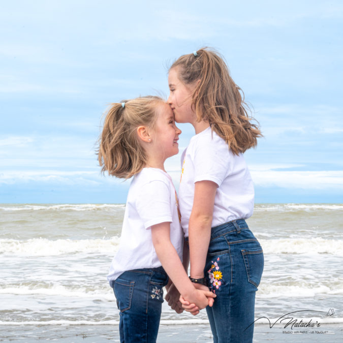 Photographe enfants sur la plage du Touquet 