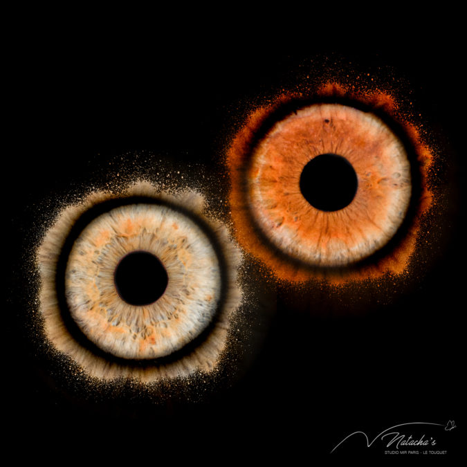 Photographe iris de couple pour la Saint-Valentin 