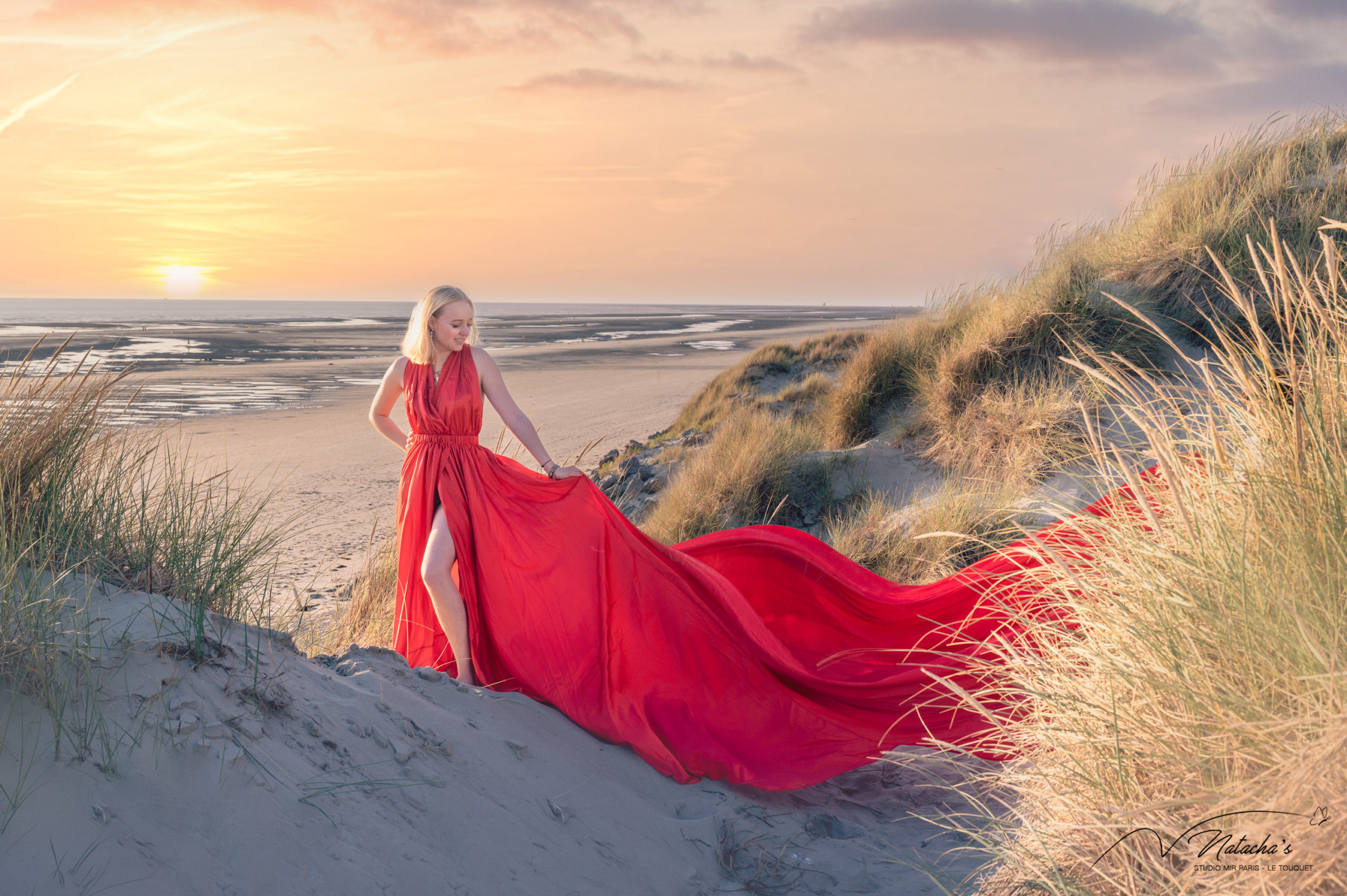 photographe-touquet-shooting-flyingdress-plage-3 Photographe au Touquet pour un shooting flyingdress sur la plage