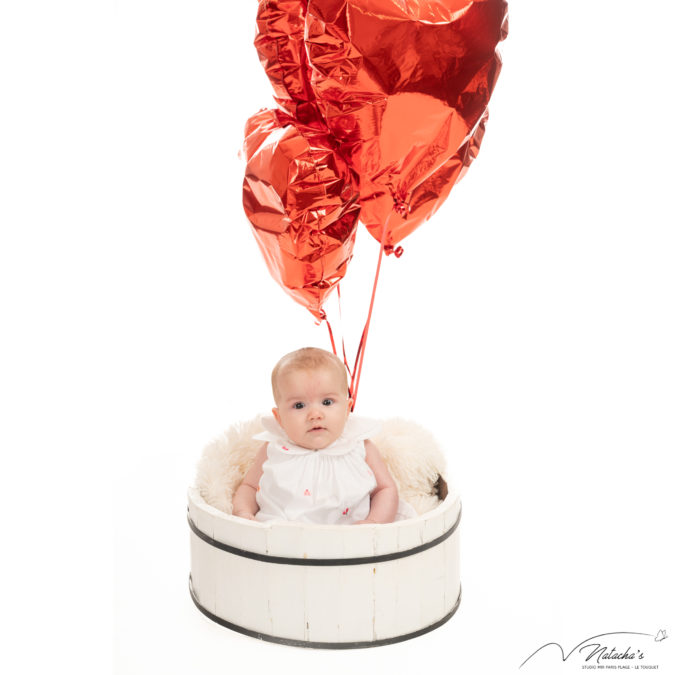 Séance photo bébé en studio dans les Hauts-de-France
