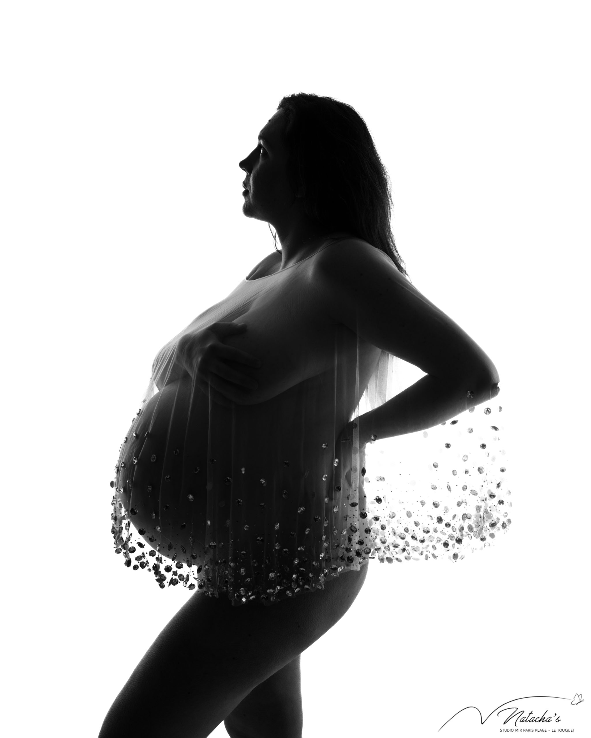 Photographe femme enceinte noir et blanc au Touquet-7 Photographe femme enceinte noir et blanc au Touquet