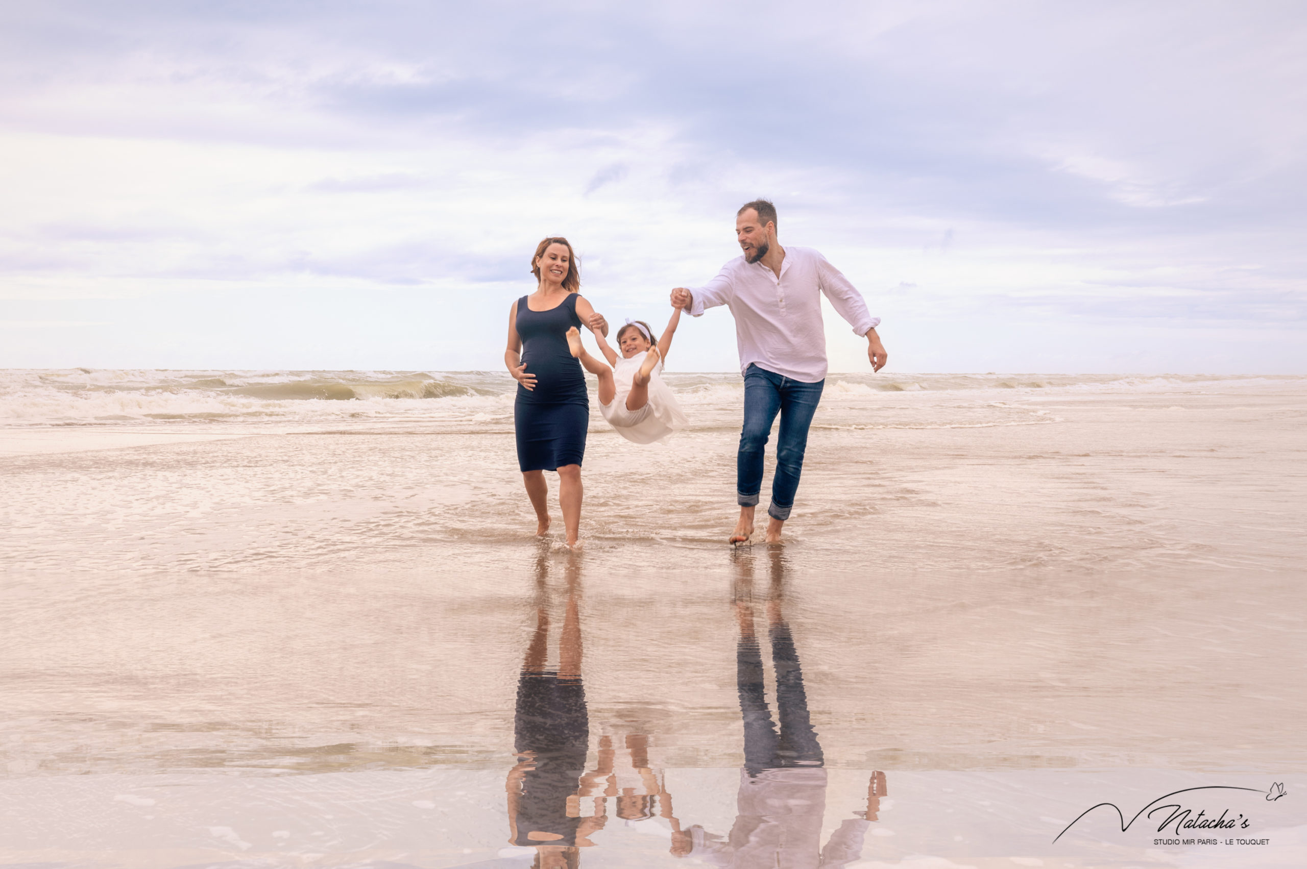 shooting-photo-famille-plage-du-touquet- Shooting photo en famille sur la plage du Touquet
