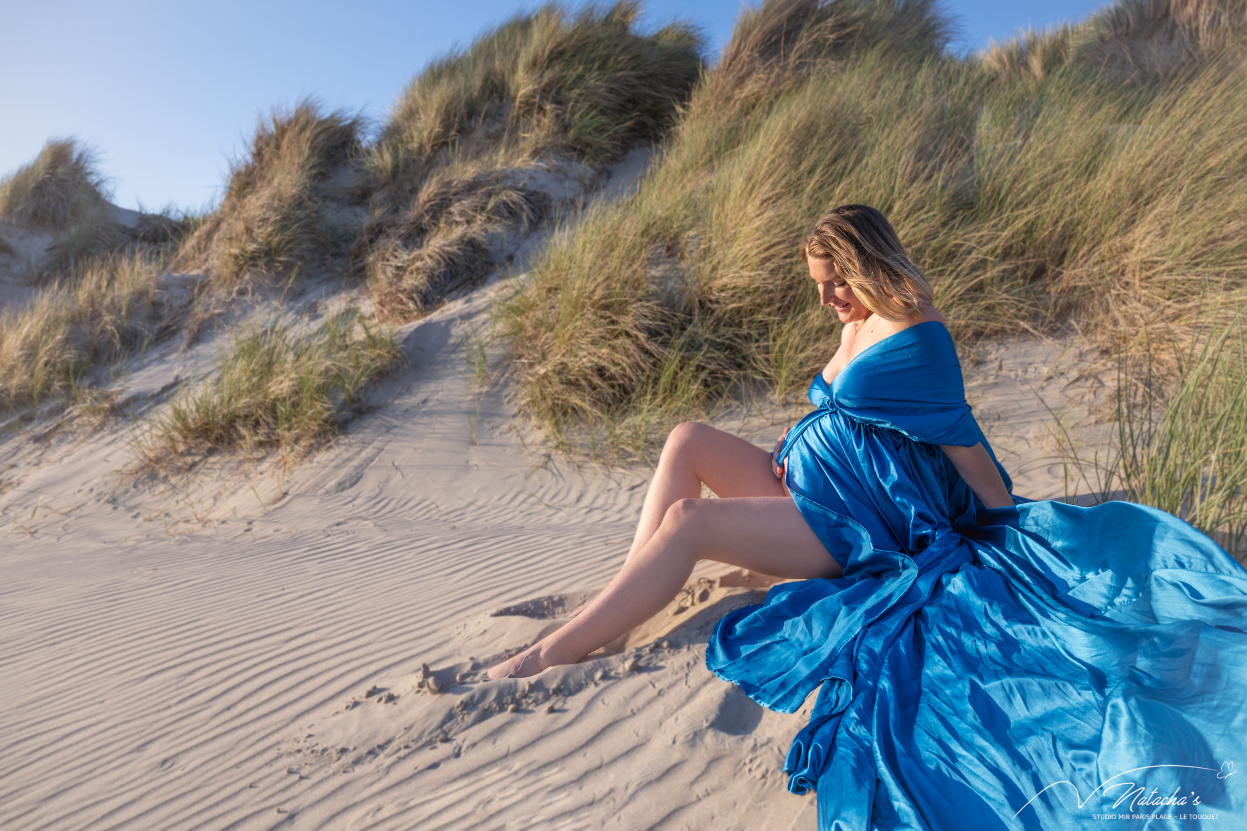 Flying-dress-grossesse-plage-touquet-3 Flying dress grossesse sur la plage du Touquet