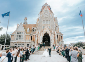 Photographe de mariage à la mairie du Touquet