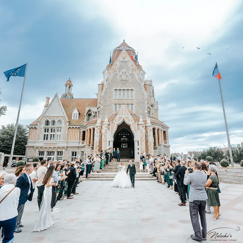 Mariage à la mairie du Touquet