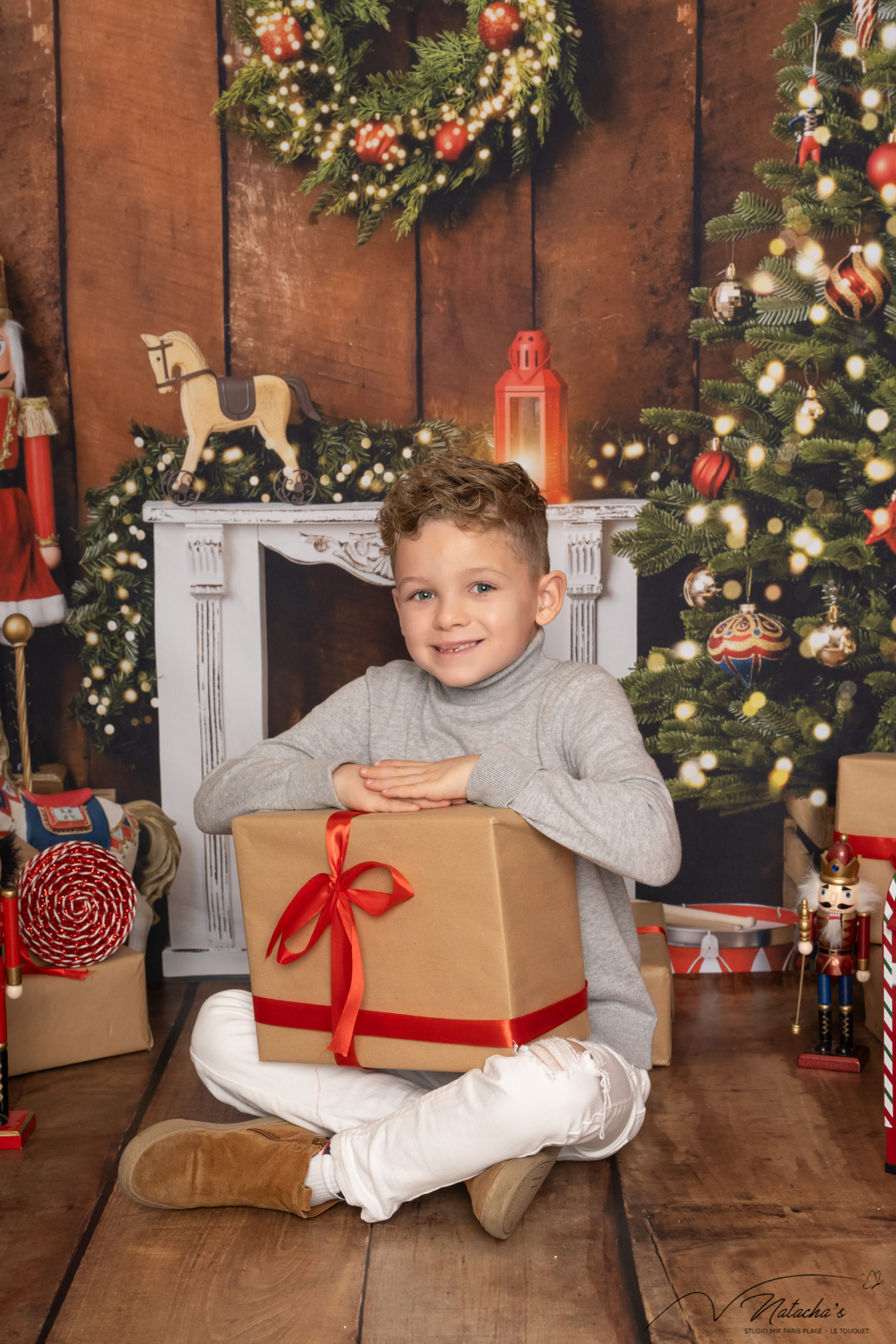 Shooting noël au Touquet Paris Plage