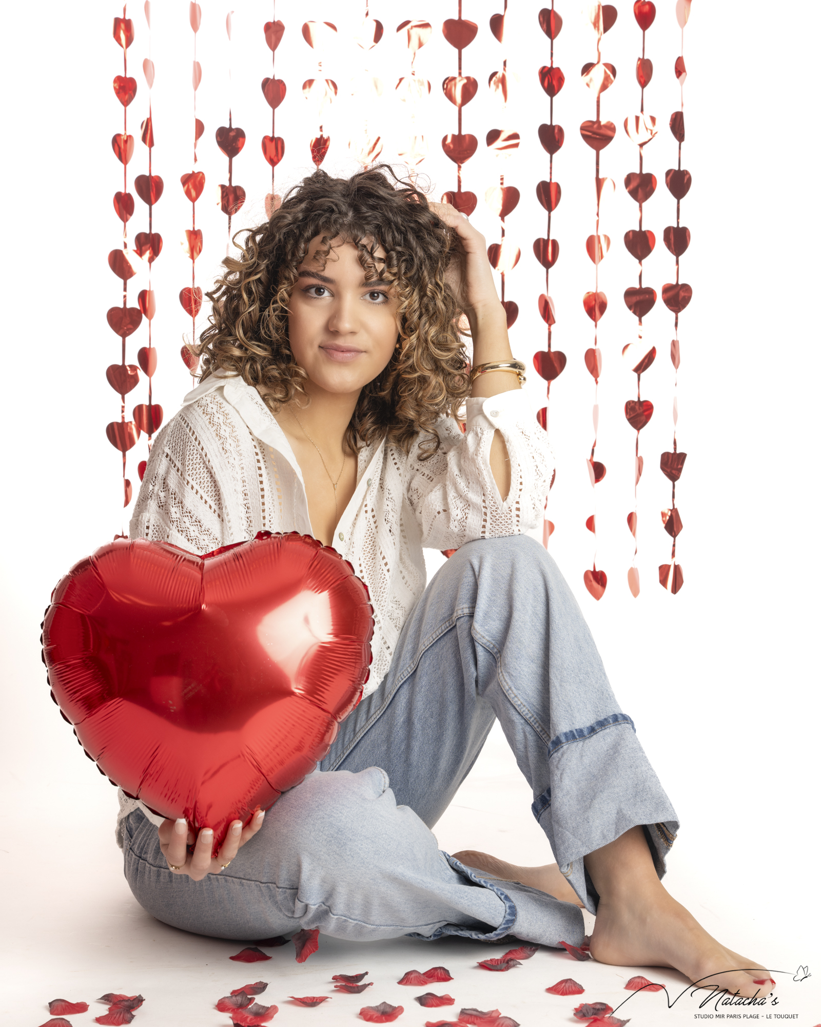 Photographe Saint-Valentin pour femme au Touquet