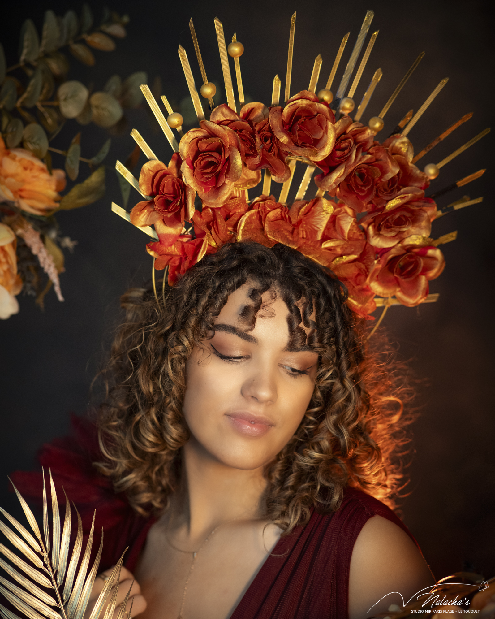 Portrait art de femme au Touquet