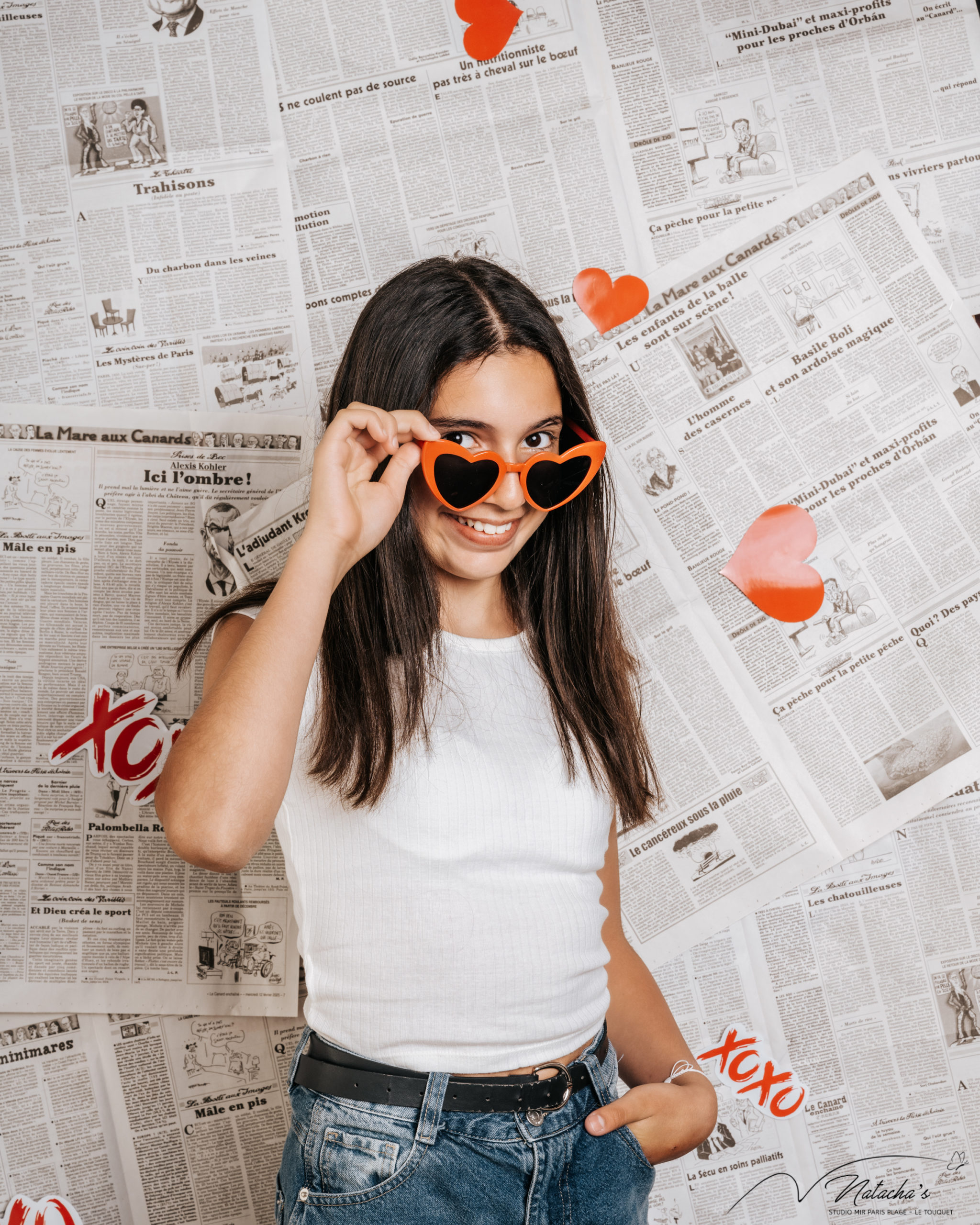 Shooting fun pour la Saint-Valentin au Touquet