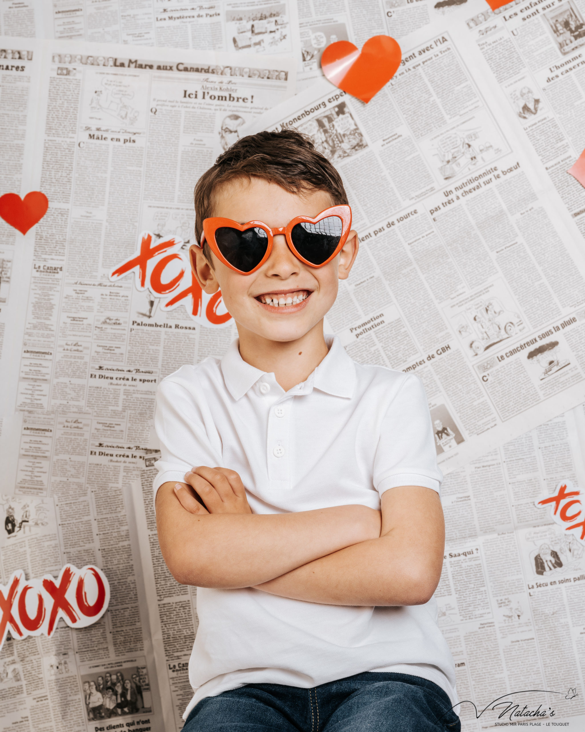 Shooting fun pour la Saint-Valentin au Touquet