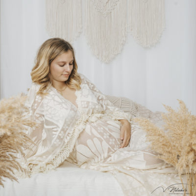 Shooting grossesse bohème au Touquet