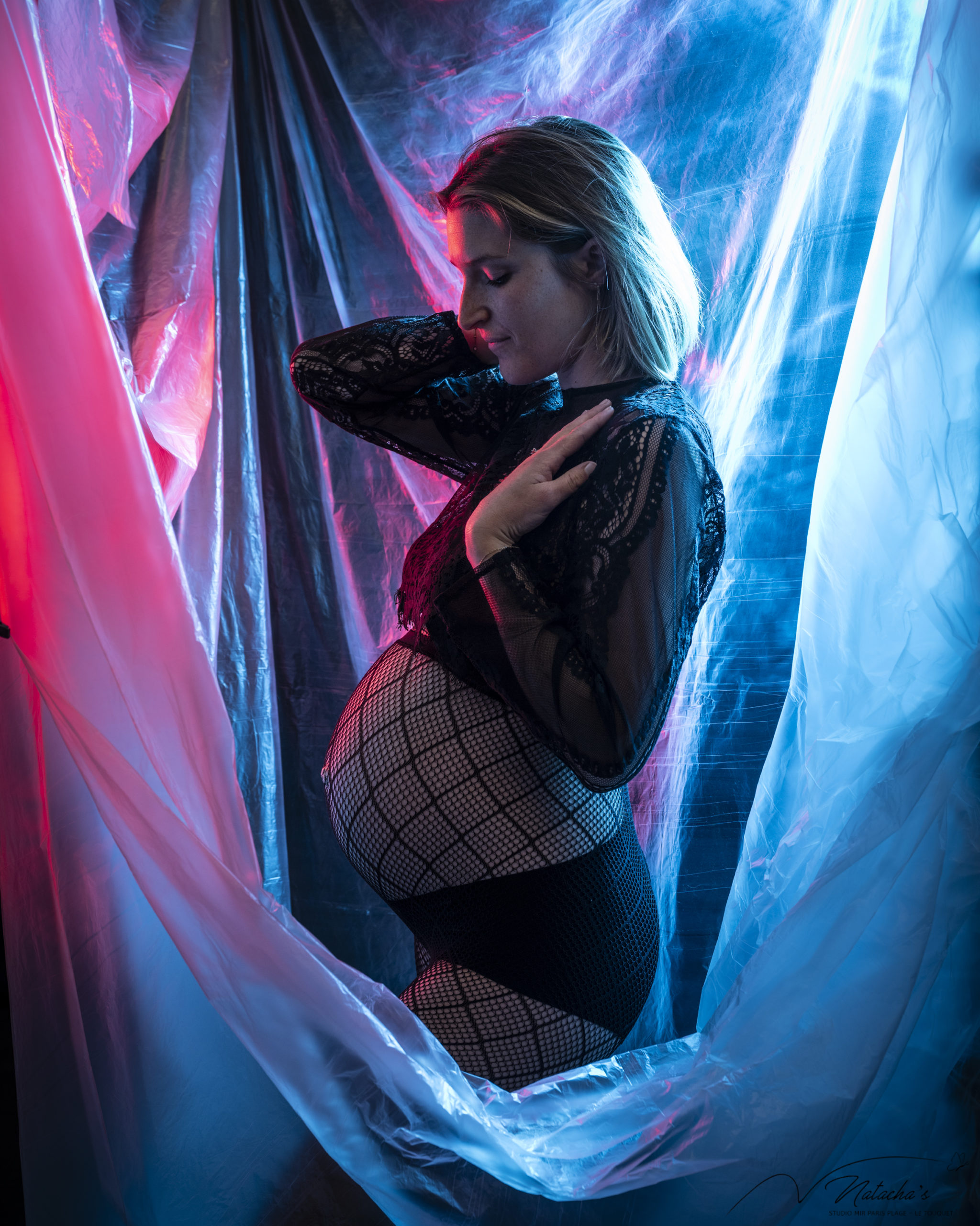 Shooting grossesse coloré au Touquet