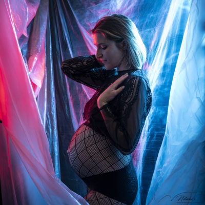 Shooting grossesse coloré au Touquet