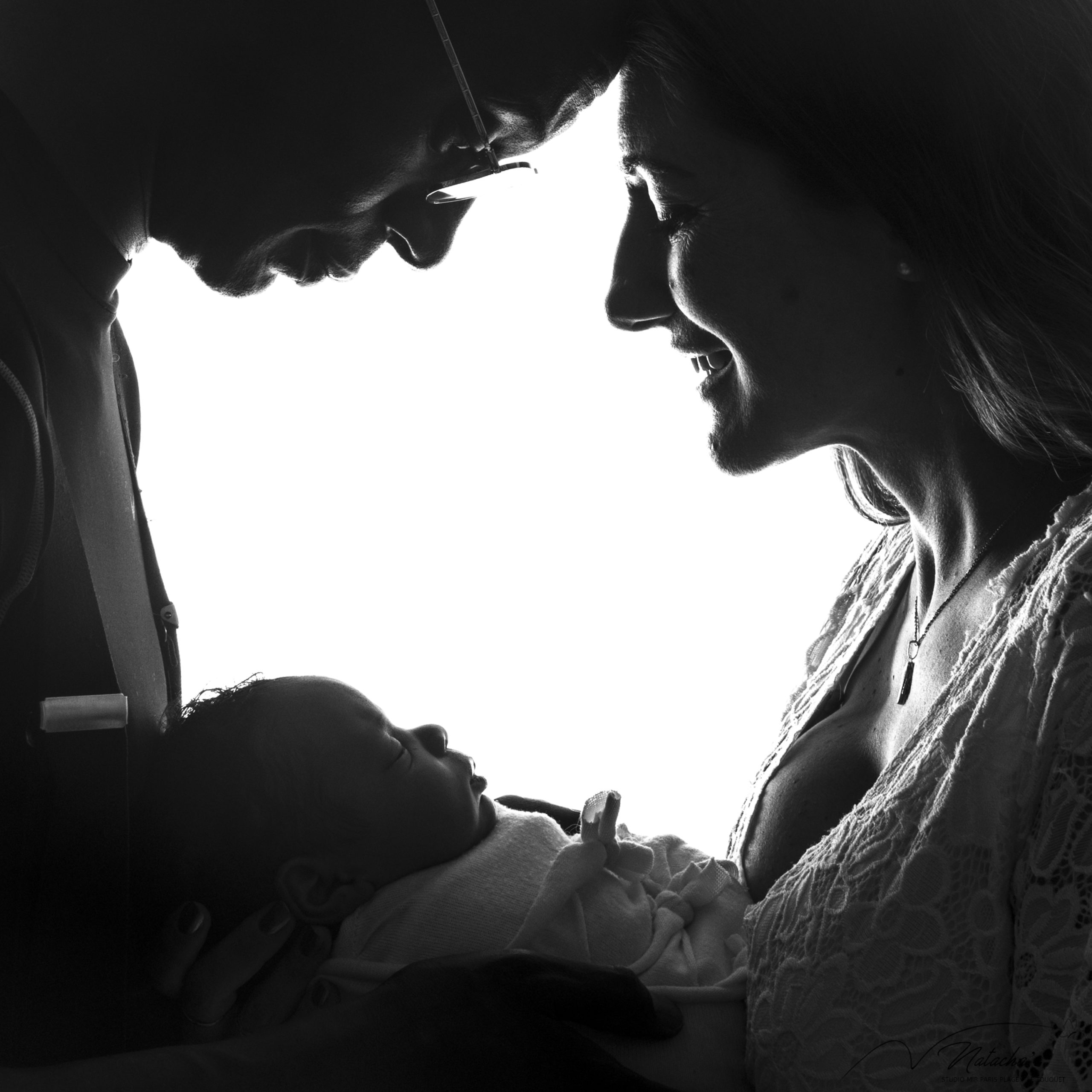 Shooting naissance en studio au Touquet