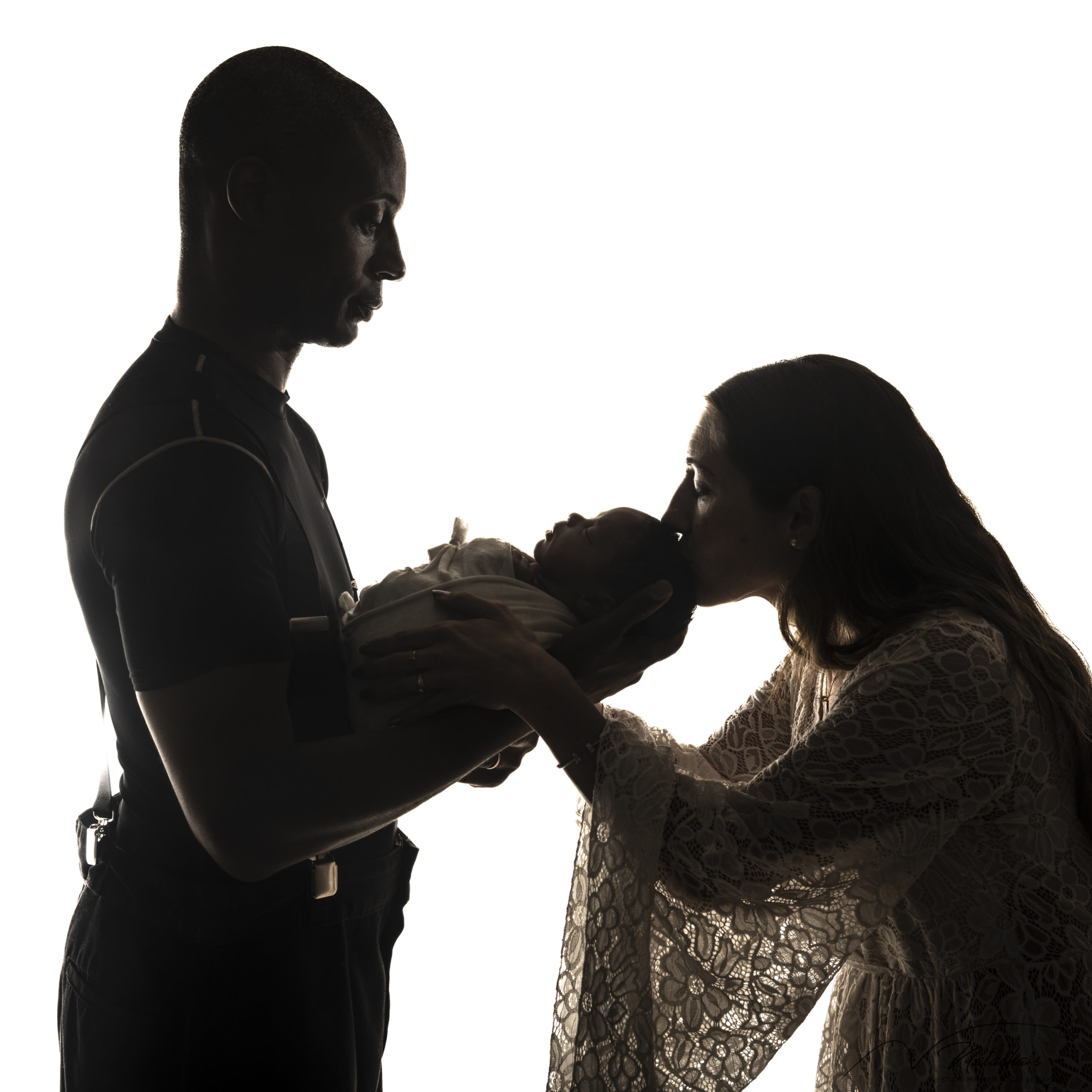 Shooting naissance en studio au Touquet