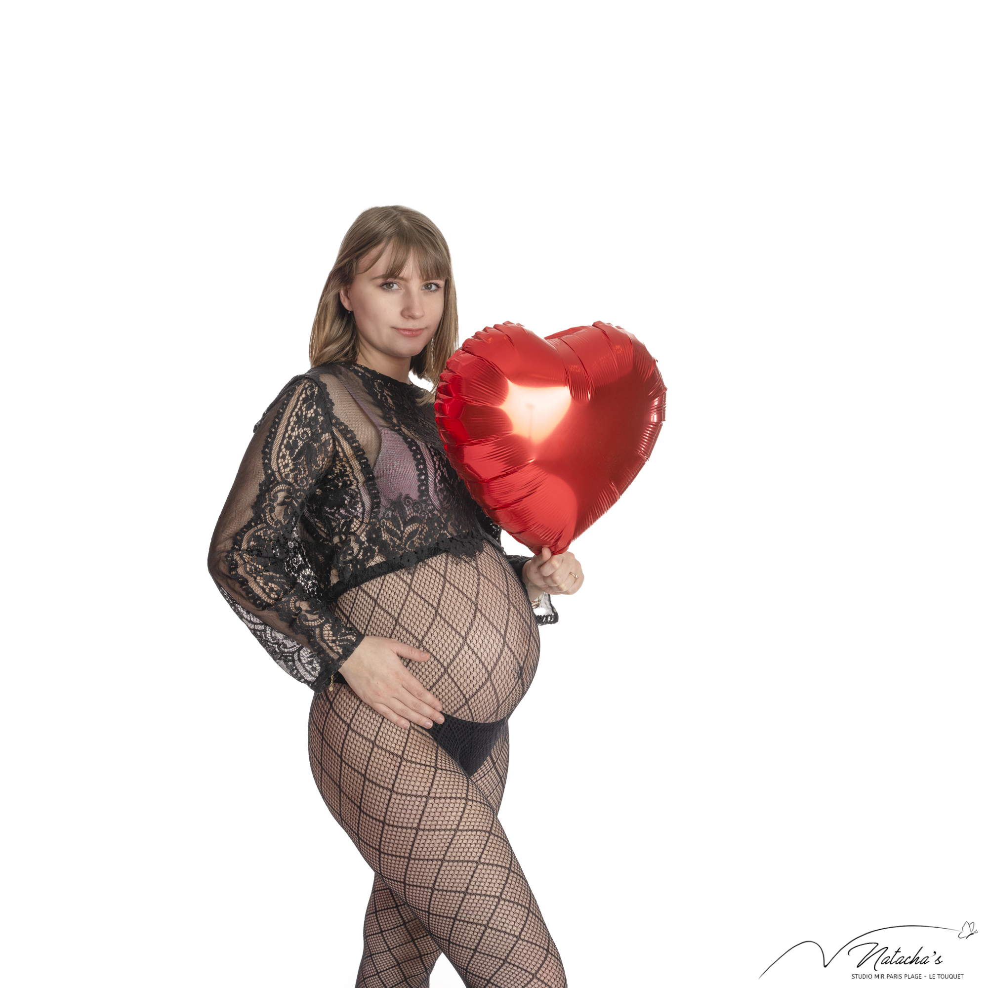 Shooting femme enceinte aux couleurs de l'amour