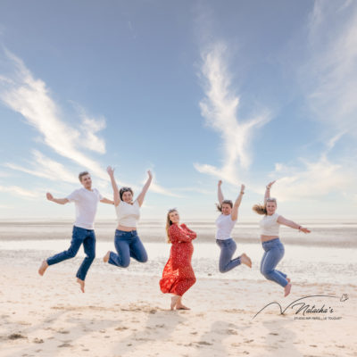 EVJF au Touquet: séance photos sur la plage