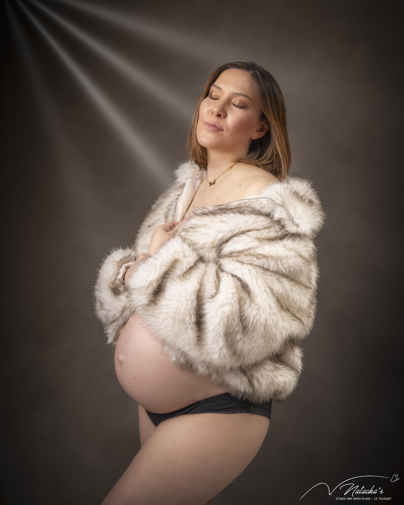 Photographe grossesse mode au Touquet