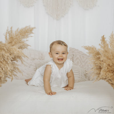 Shooting bébé style bohème au Touquet