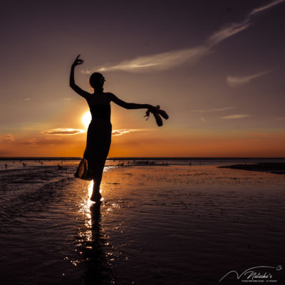 Shooting danse sur la plage du Touquet