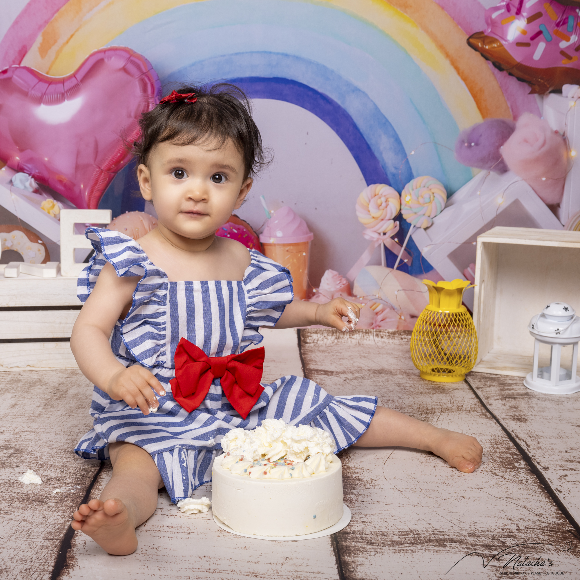 Smash the cake bébé au Touquet