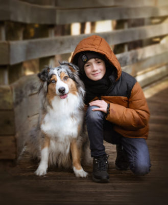 Shooting photos dans la forêt du Touquet